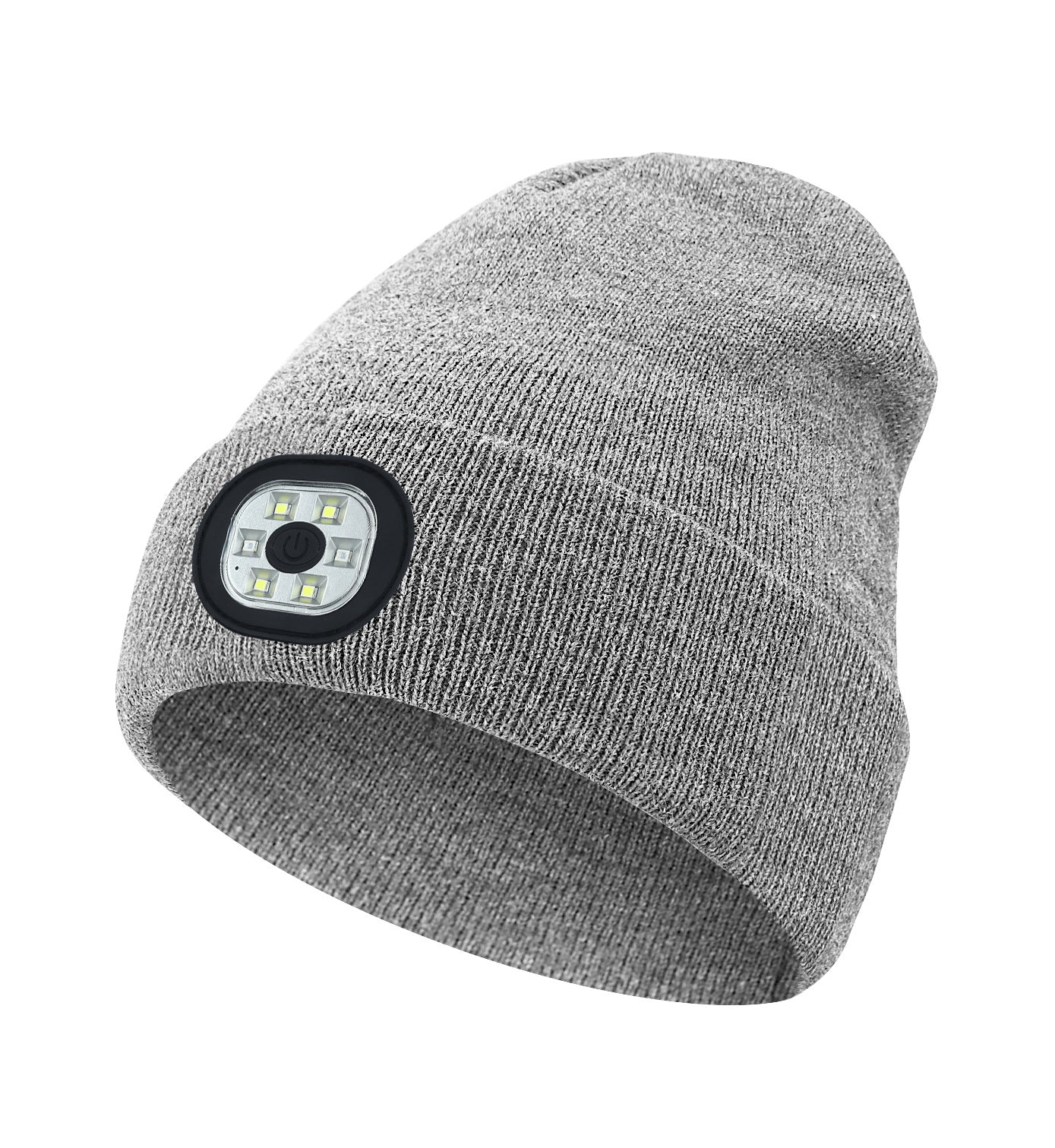 Rechargeable LED Light Up Knitted Hat with Bluetooth