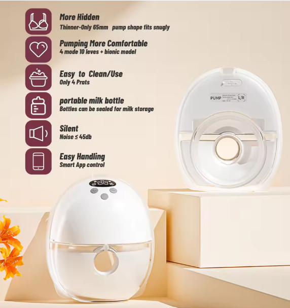 Smart Wearable Breast Pump