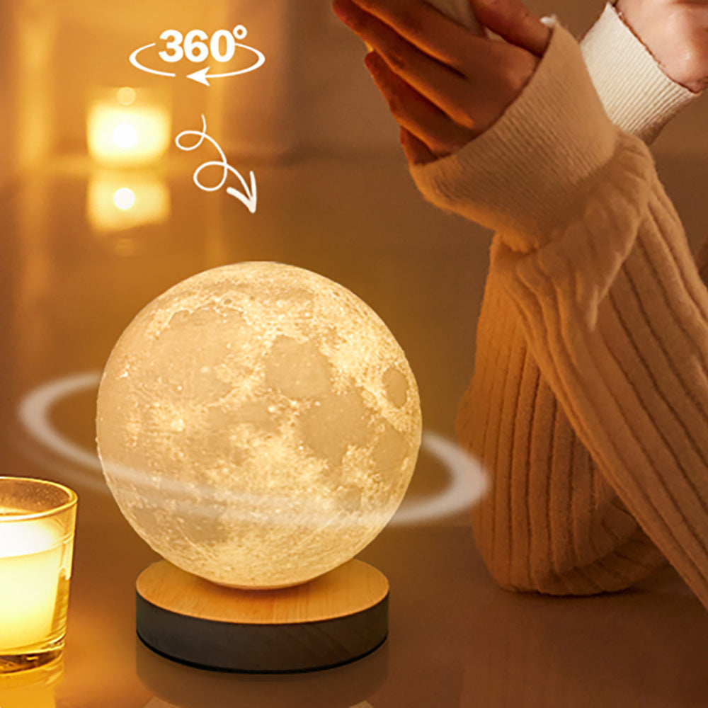 Rotating Moon Lamp