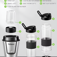 Portable Electric Shake Blender