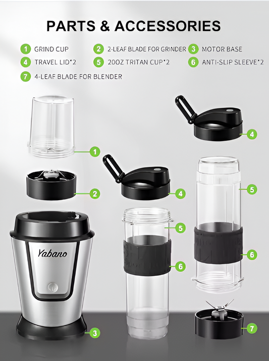 Portable Electric Shake Blender