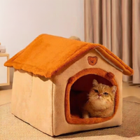 Semi-Enclosed Cute Pet Kennel