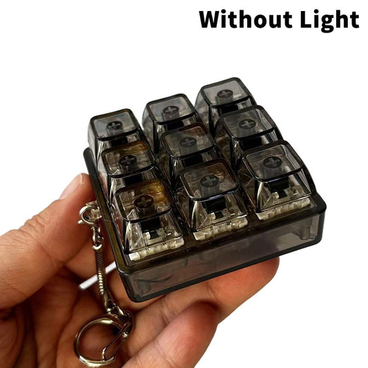 Mechanical Keyboard Tester Keychain with LED