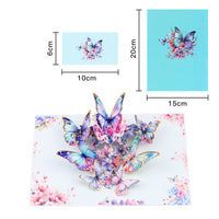 Handmade 3D Floral Pop-Up  Cards