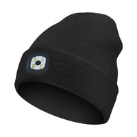 Rechargeable LED Light Up Knitted Hat with Bluetooth