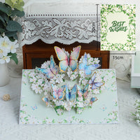 Handmade 3D Floral Pop-Up  Cards