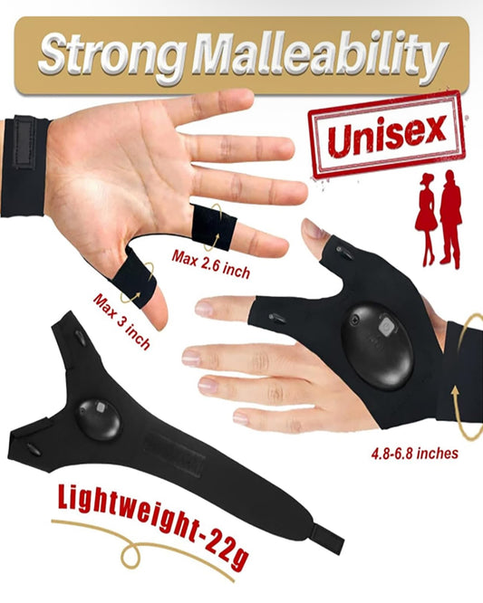 LED Flashlight Gloves