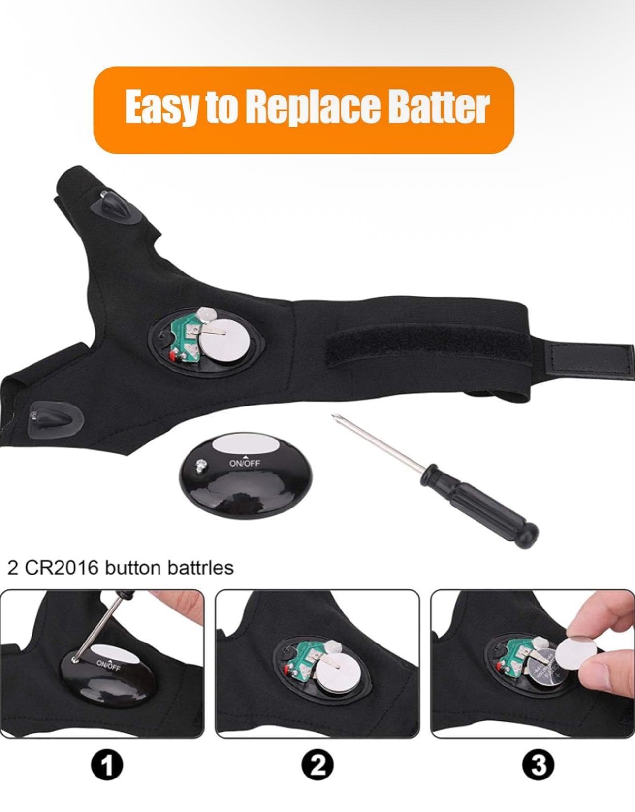 LED Flashlight Gloves