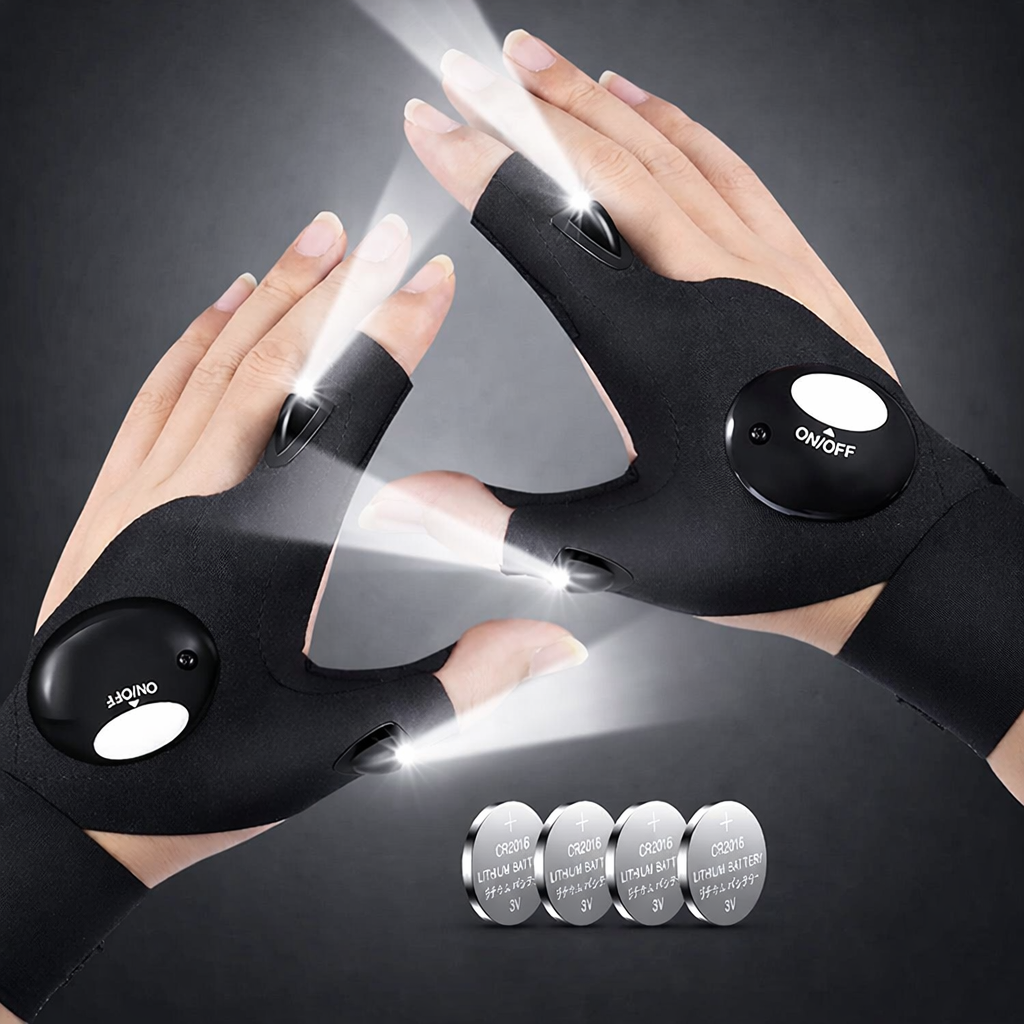 LED Flashlight Gloves