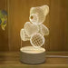 Romantic 3D LED Lamp
