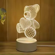 Romantic 3D LED Lamp