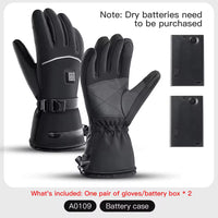 Electric Heated Motorcycle Winter Gloves
