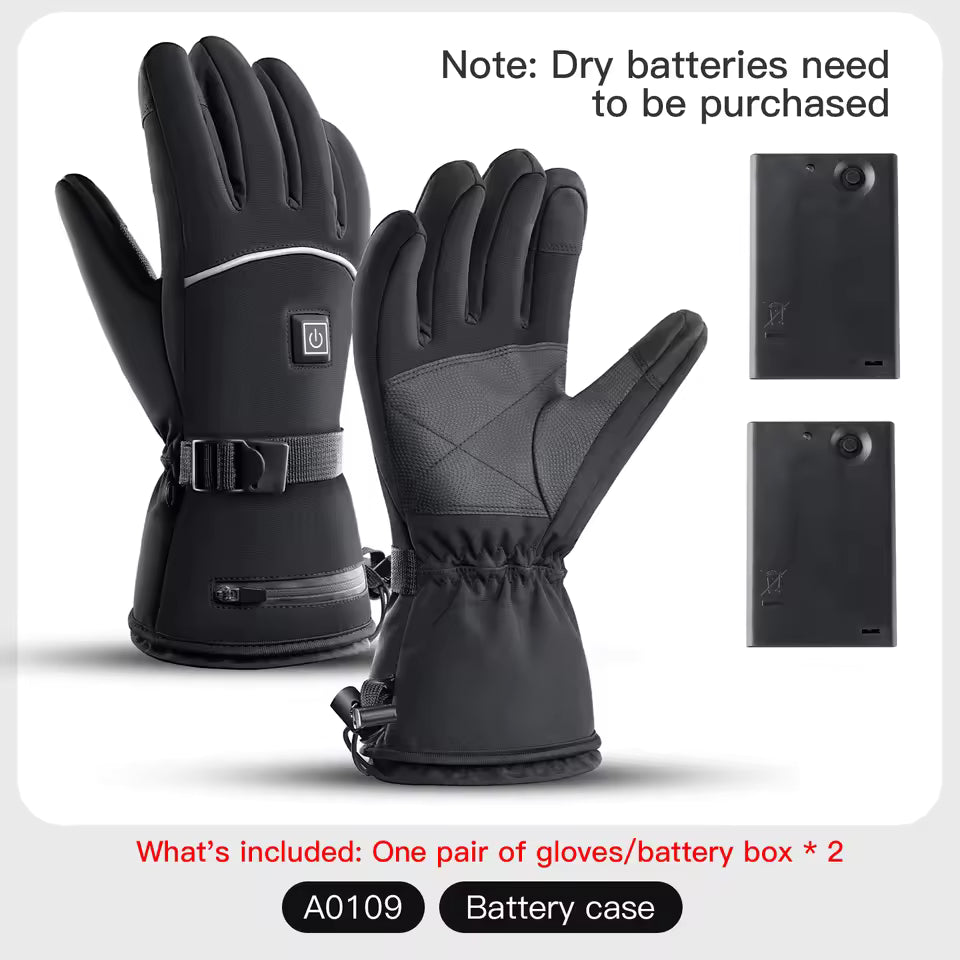 Electric Heated Motorcycle Winter Gloves