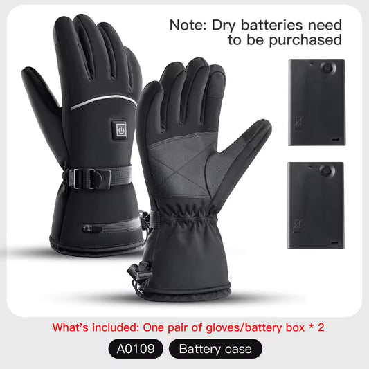 Electric Heated Motorcycle Winter Gloves