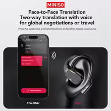 M98 AI Translator Wireless Earphones