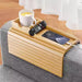 Bamboo Sofa Armrest Table