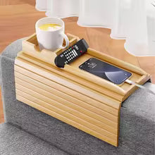Bamboo Sofa Armrest Table