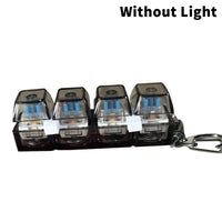 Mechanical Keyboard Tester Keychain with LED