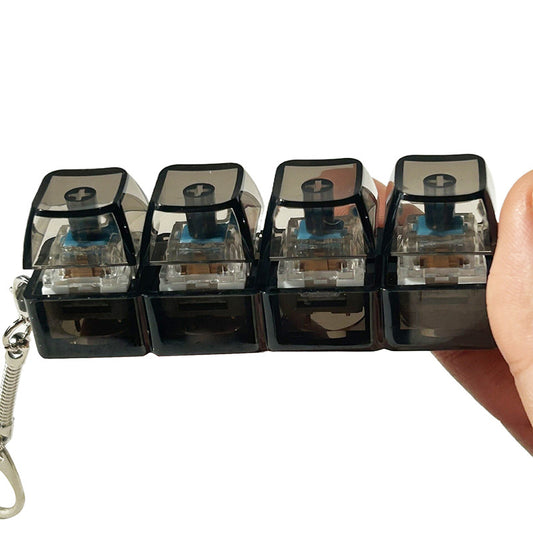 Mechanical Keyboard Tester Keychain with LED