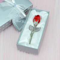 Crystal Rose Ornament