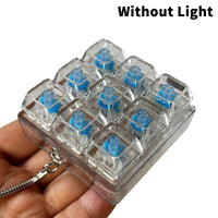 Mechanical Keyboard Tester Keychain with LED