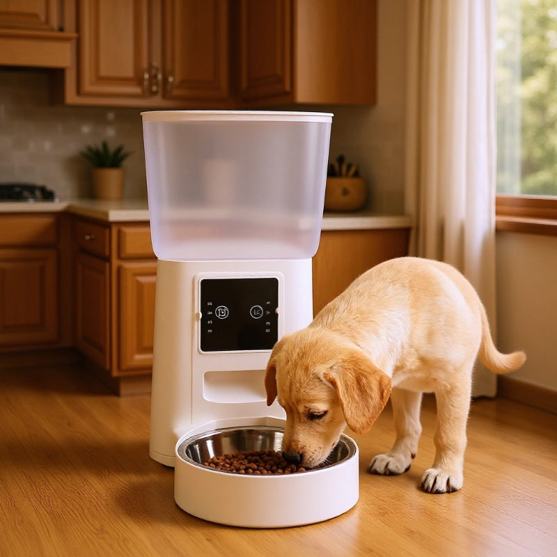 Smart Pet Feeder with Camera Automatic Feeding Device