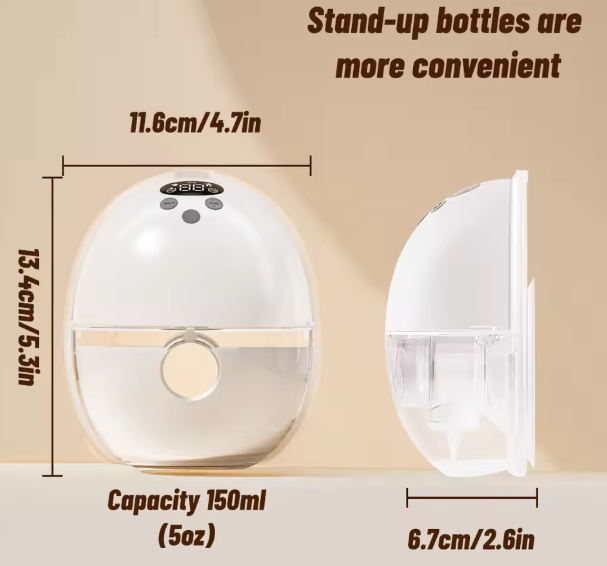 Smart Wearable Breast Pump