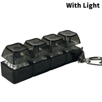 Mechanical Keyboard Tester Keychain with LED