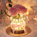 Decorative Rose Crystal Night Light