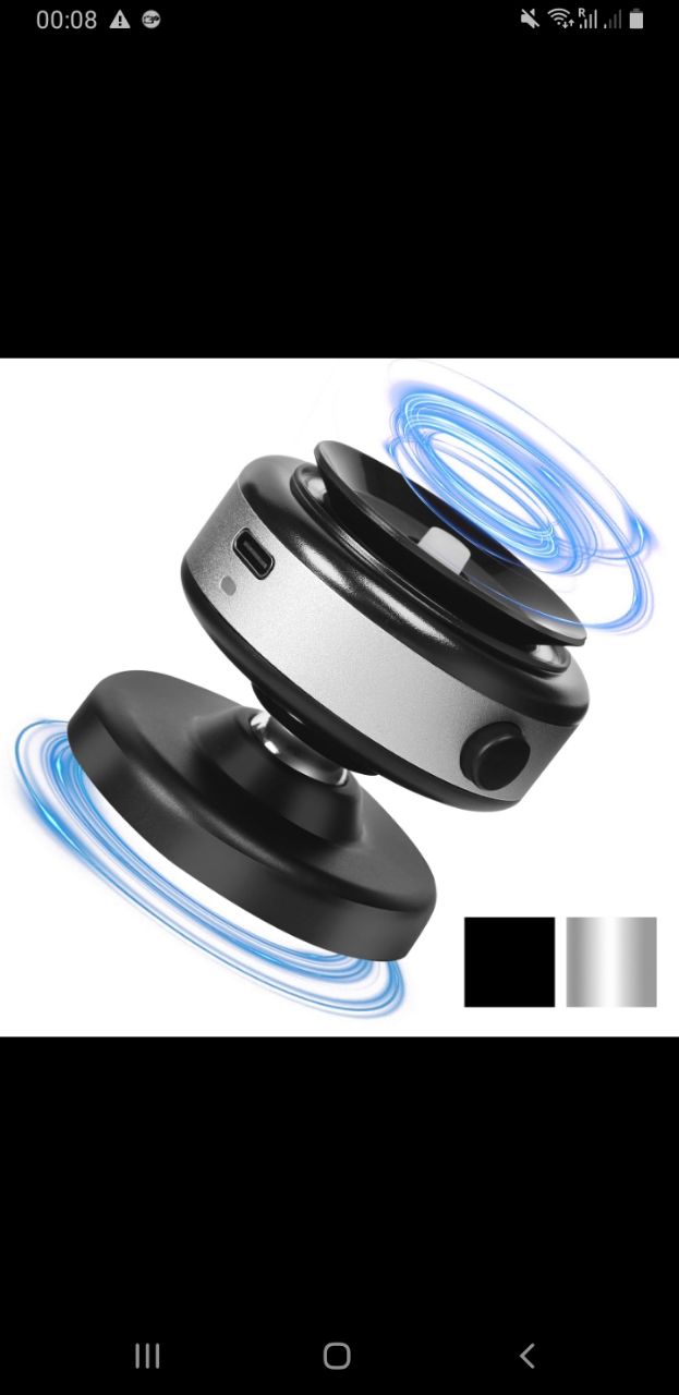 Magnetic Phone Holder for car, 360° Rotatable, Foldable & Adjustable Magnetic Car Mount, , Compatible with iPhone & Other Phones