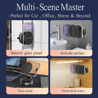 Magnetic Phone Holder for car, 360° Rotatable, Foldable & Adjustable Magnetic Car Mount, , Compatible with iPhone & Other Phones